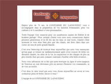 Tablet Screenshot of confiserie-du-languedoc.fr